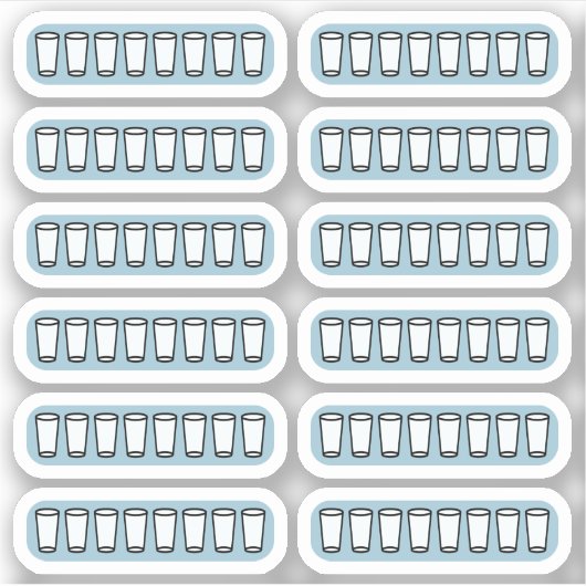 Bujo Planner Aufkleber (Vorderseite)