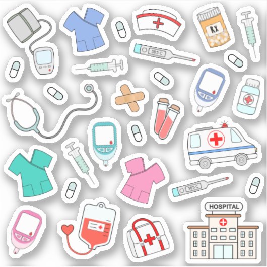 Bujo Planner Aufkleber (Vorderseite)