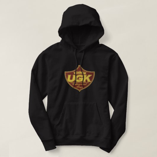 Buk, Untergrund kingz Logo, pimp c Classic T-Shir Hoodie (Design vorne)