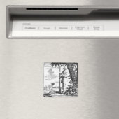 Bukanker in den Westindischen Inseln, 1686 Magnet (In Situ (Geschirrspüler))