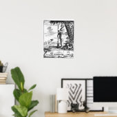 Bukanker in den Westindischen Inseln, 1686 Poster (Heimbüro)