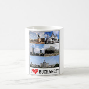 Bukarest - I Liebe - Rumänien - Kaffeetasse
