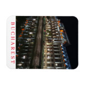 Bukarest Justizpalast am Kühlschrankmagnet Magnet (Horizontal)
