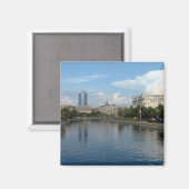 Bukarest Magnet (Vorderseite/Rückseite)