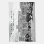 Bukarest, Rumänien Handtuch (Vertikal)