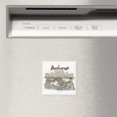 Bukarest - Rumänien.png Magnet (In Situ (Geschirrspüler))
