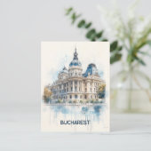 Bukarest Rumänien Reisen Postkarte (Stehend Vorderseite)