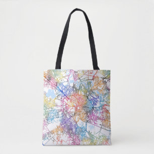 Bukarest Rumänien Stadtkarte Tasche