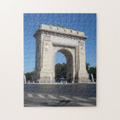 Bukarest Triumphal Arch View Puzzle (Vertikal)