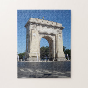 Bukarest Triumphal Arch View Puzzle