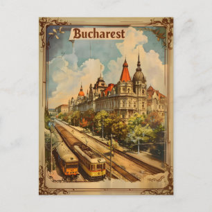 Bukarest Vintage Postkarte