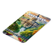 Bukarest zeigt seinen Charme Magnet (Linke Seite)