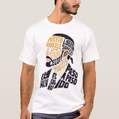 Bukele Caligrama T-Shirt (Vorderseite)