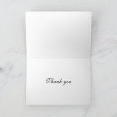 Bukett Dankeskarte (Innenseite)