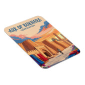 Bukhara Ark Festung Usbekistan Magnet (Rechte Seite)