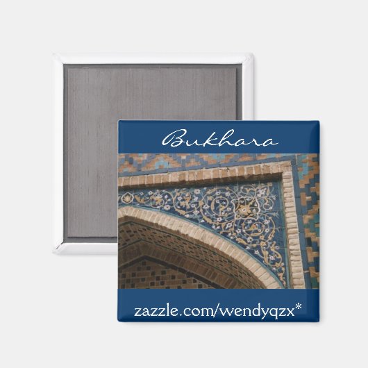 Bukhara Magnet (Vorderseite/Rückseite)