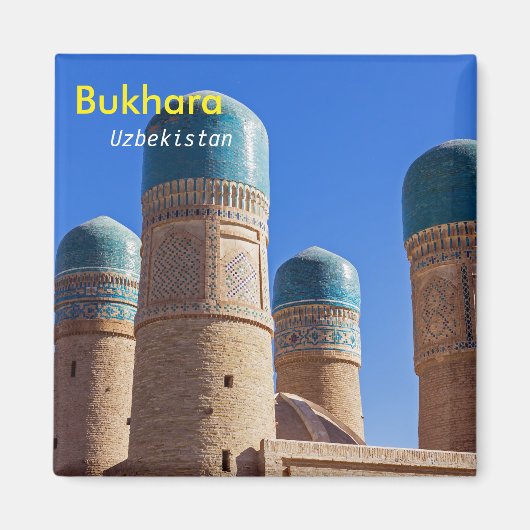 Bukhara, Usbekistan - Chor Minor Madrassah Magnet (Vorne)