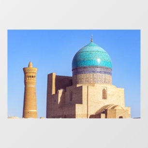Bukhara, Usbekistan - Kalyan-Moschee Fensteraufkleber