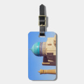 Bukhara, Usbekistan - Kalyan-Moschee Gepäckanhänger (Vorderseite vertikal)