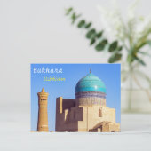 Bukhara, Usbekistan - Kalyan-Moschee Postkarte (Stehend Vorderseite)
