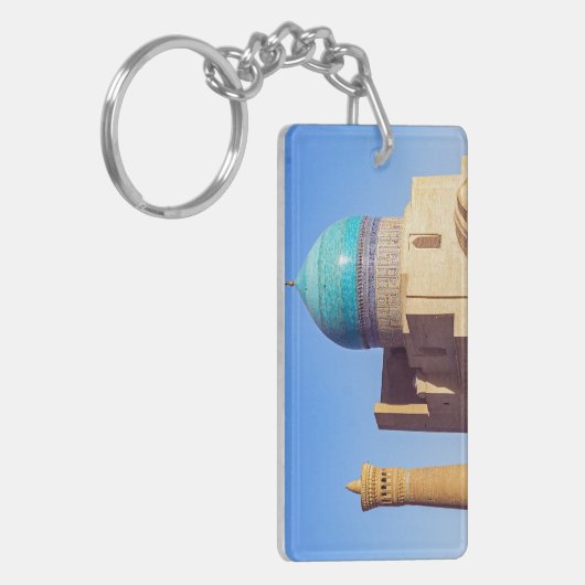 Bukhara, Usbekistan - Kalyan-Moschee Schlüsselanhänger (Vorderseite links)