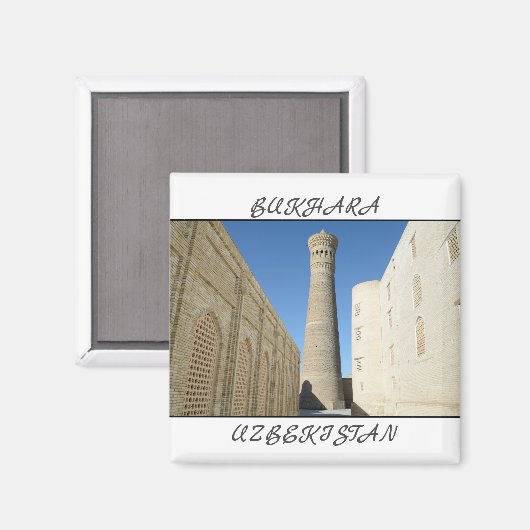 Bukhara, Usbekistan Magnet (Vorderseite/Rückseite)
