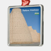 Bukhara, Usbekistan - Mauer der arktischen Festung Ornament Aus Metall (Links)