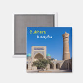 Bukhara, Usbekistan - Po-i-Kalyan Magnet (Vorderseite/Rückseite)