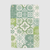 Buko Pandan Grün Golfhandtuch (Vorderseite)