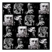 BUKOWSKI - 4 faces Poster (Vorderseite)