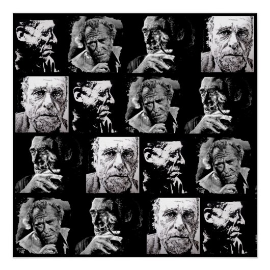 BUKOWSKI - 4 faces Poster (Vorderseite)