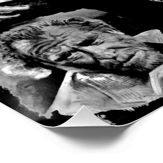 BUKOWSKI - 4 faces Poster (Ecke)