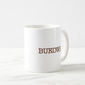 Bukowski Kaffeetasse (VorderseiteRechts)