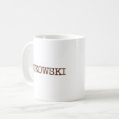 Bukowski Kaffeetasse (Vorderseite Links)