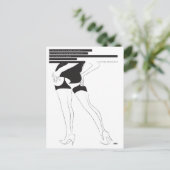 Bukowski, Postkarte (Stehend Vorderseite)