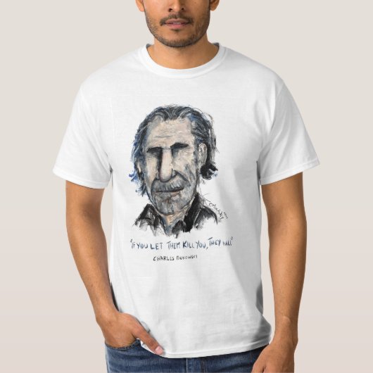 Bukowski T-Shirt (Vorderseite)