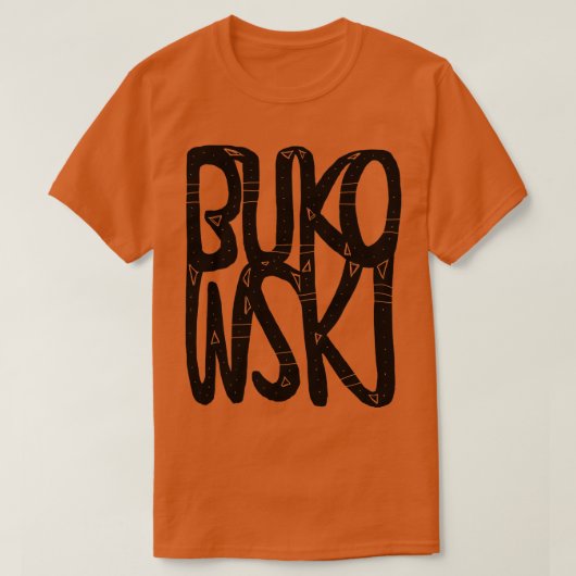 Bukowski T-Shirt (Design vorne)
