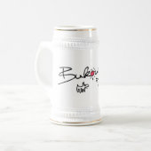 Bukowskis - Bieres Stein Bierglas (Vorderseite Links)
