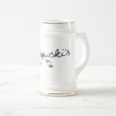Bukowskis - Bieres Stein Bierglas (VorderseiteRechts)