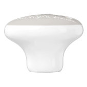 Buksi - Havanese, Maltesisch, Shih tzu, Bichon Lie Keramikknauf (Seitenansicht)