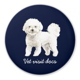 Buksi - Havanese, Maltesisch, Shih tzu, Bichon Lie Keramikknauf