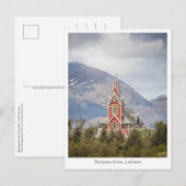 Buksnes Church Lofoten Norwegen Postkarte (Vorne/Hinten)