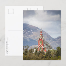 Buksnes Church Lofoten Norwegen Postkarte