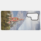 Buksnes Church Lofoten Norwegen Samsung Galaxy Hülle (Rückseite (Horizontal))