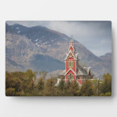 Buksnes kirke Lofoten Fotoplatte (Vorderseite)