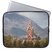 Buksnes kirke Lofoten Laptopschutzhülle (Vorderseite)