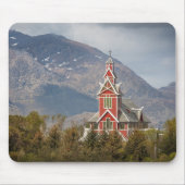 Buksnes kirke Lofoten Mousepad (Vorne)