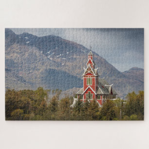 Buksnes kirke Lofoten Puzzle