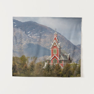 Buksnes kirke Lofoten Wandteppich