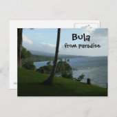 Bula aus dem Paradies Postkarte (Vorne/Hinten)